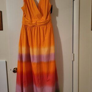 NWT Ladies Maxi Dress "Taylor" (L) Summer Colors